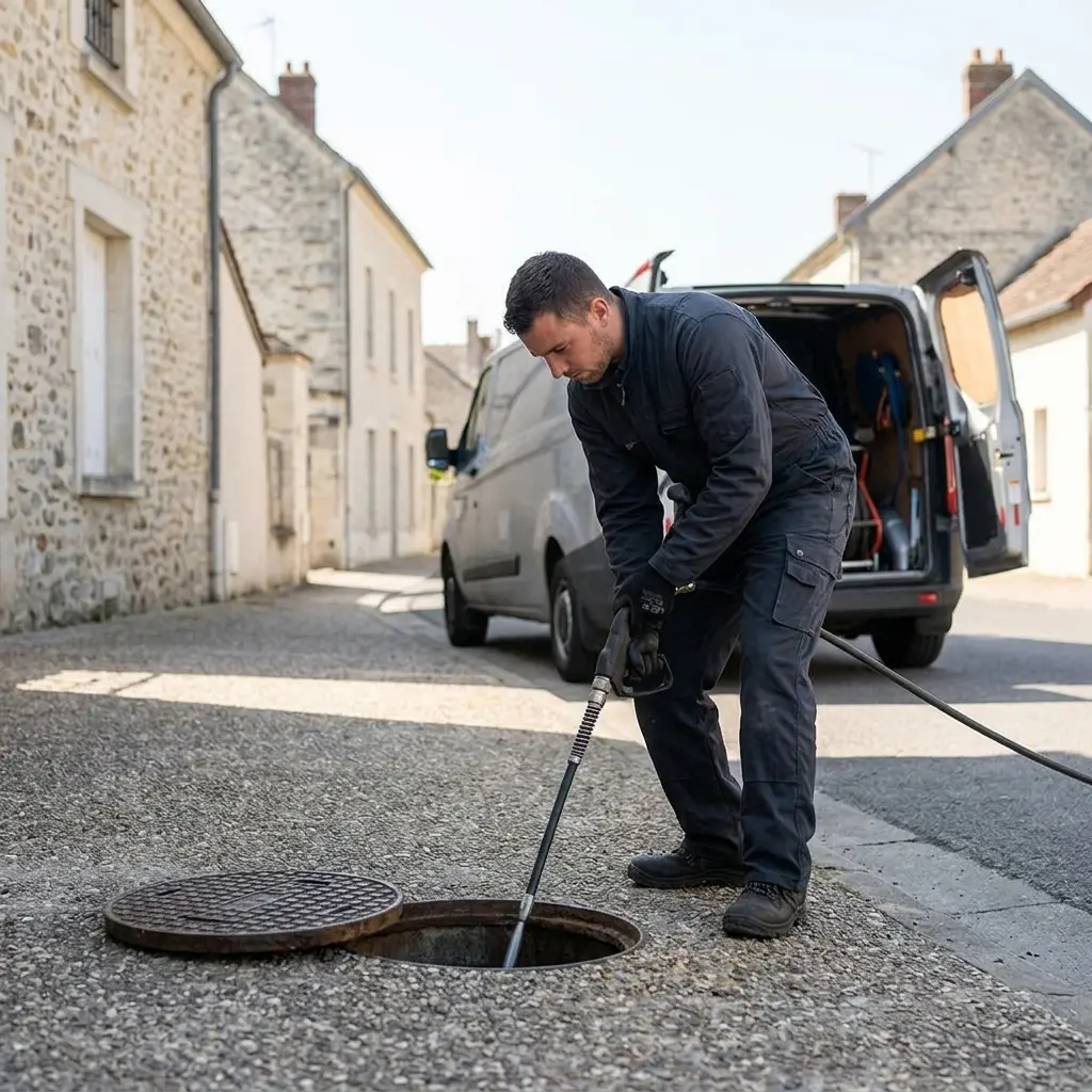 Curage canalisation Villuis (77480)