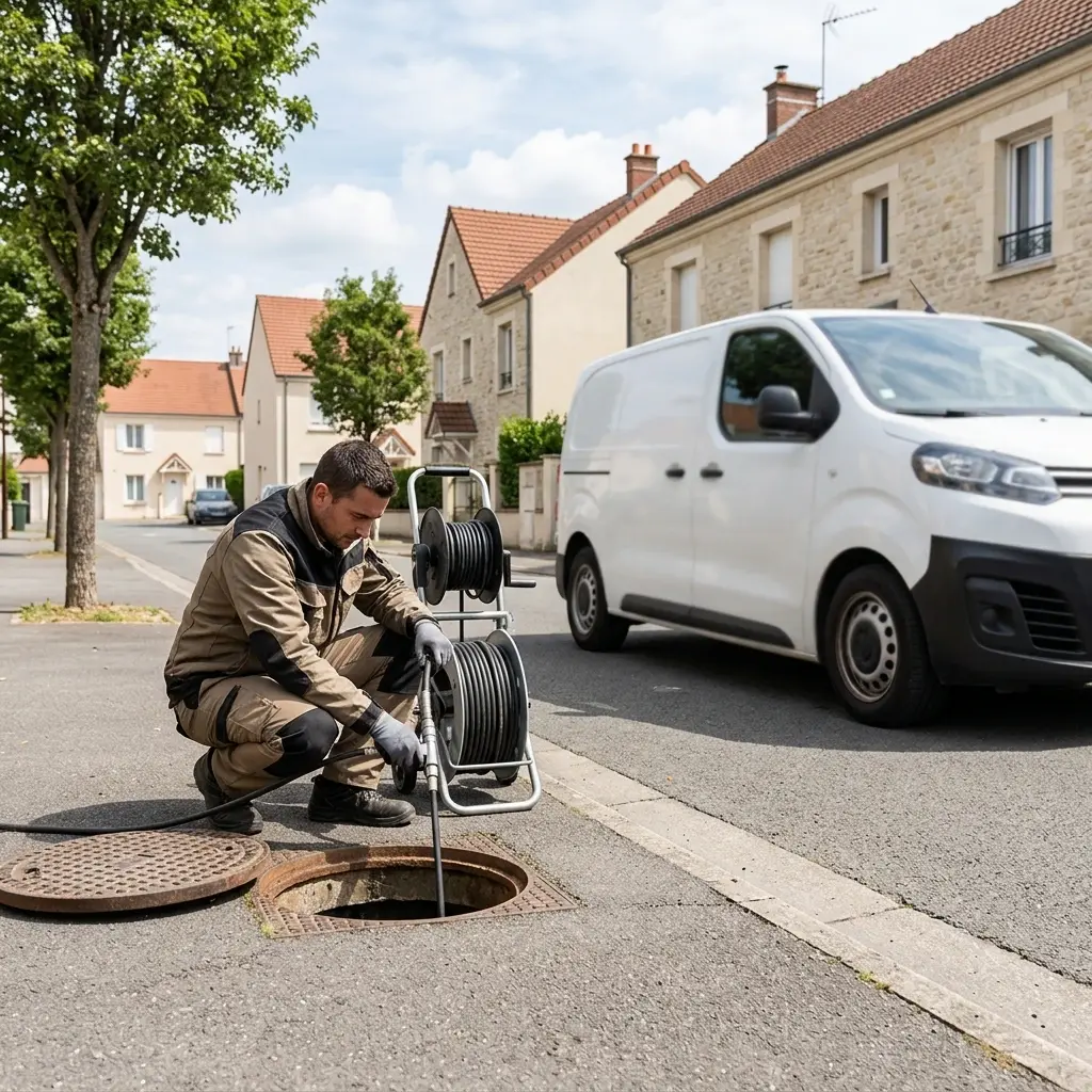 Une technique de nettoyage haute pression professionnelle