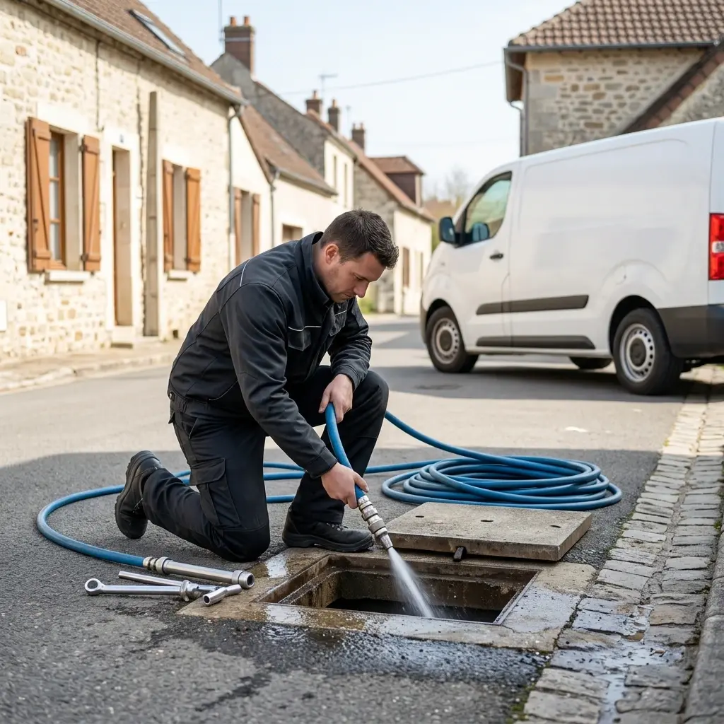Curage canalisation Montigny-Lencoup (77520)