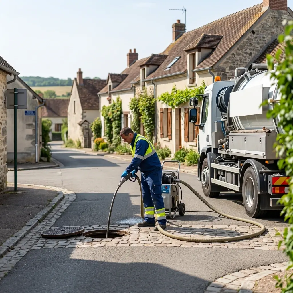 Curage canalisation Sognolles-en-Montois (77520)