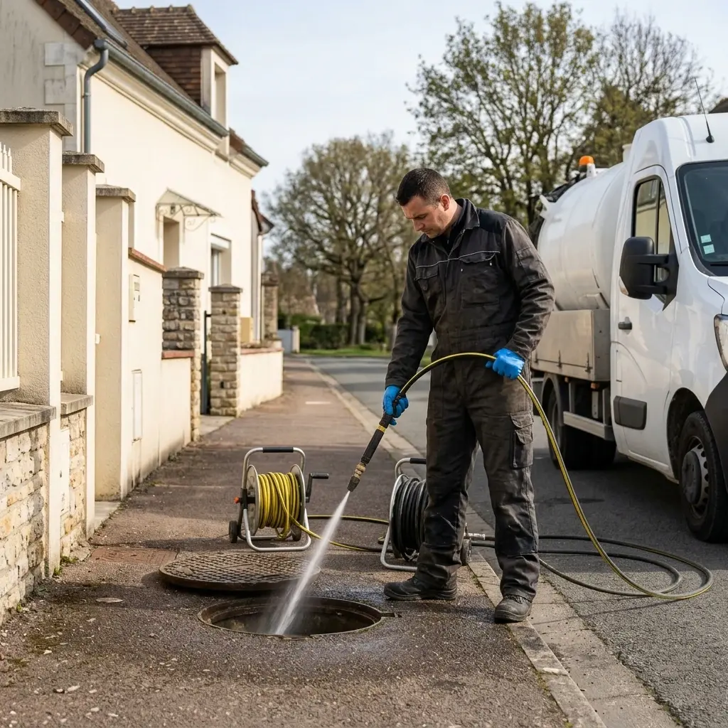 Curage canalisation Voinsles (77540)