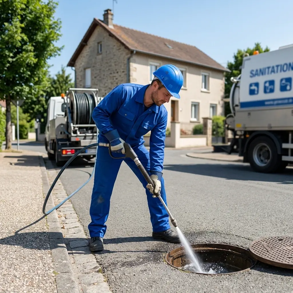 Curage canalisation Limoges-Fourches (77550)