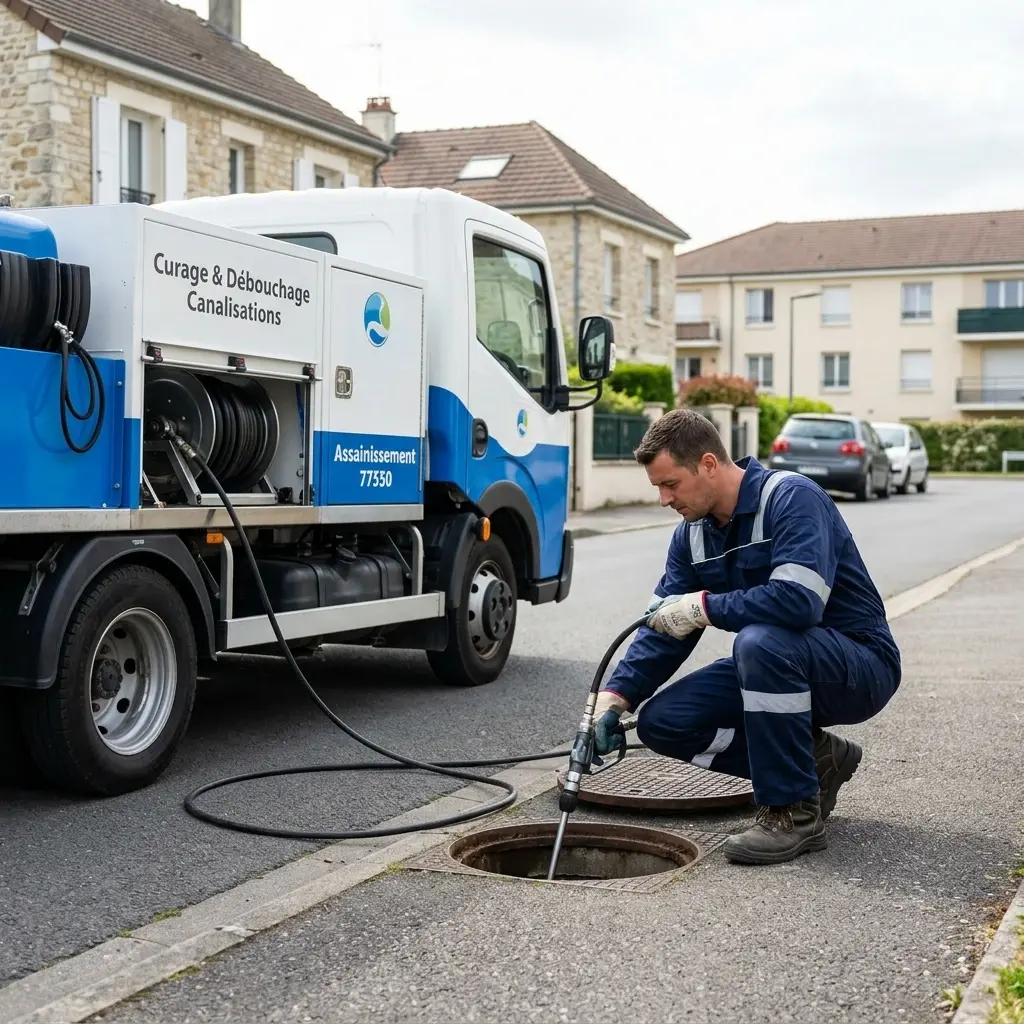 Curage canalisation Moissy-Cramayel (77550)
