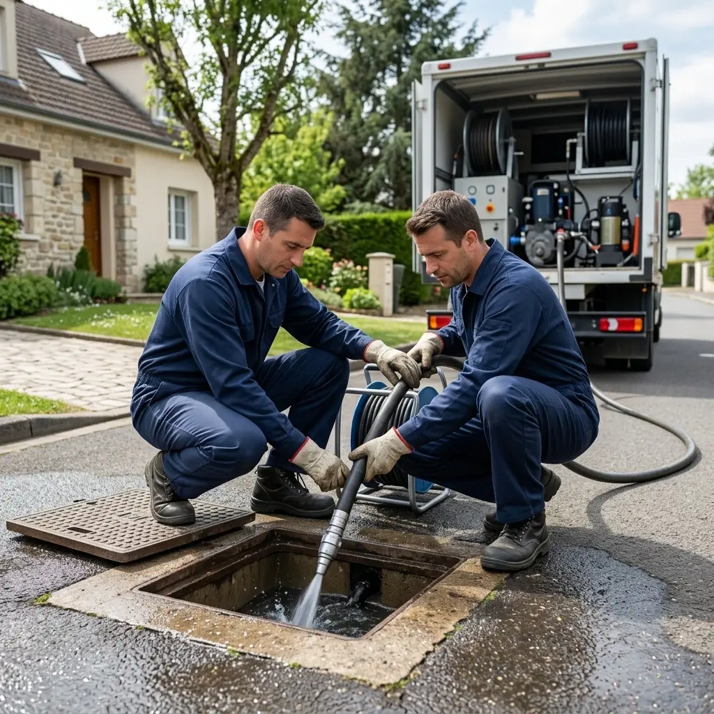 Curage canalisation Les Marêts (77560)
