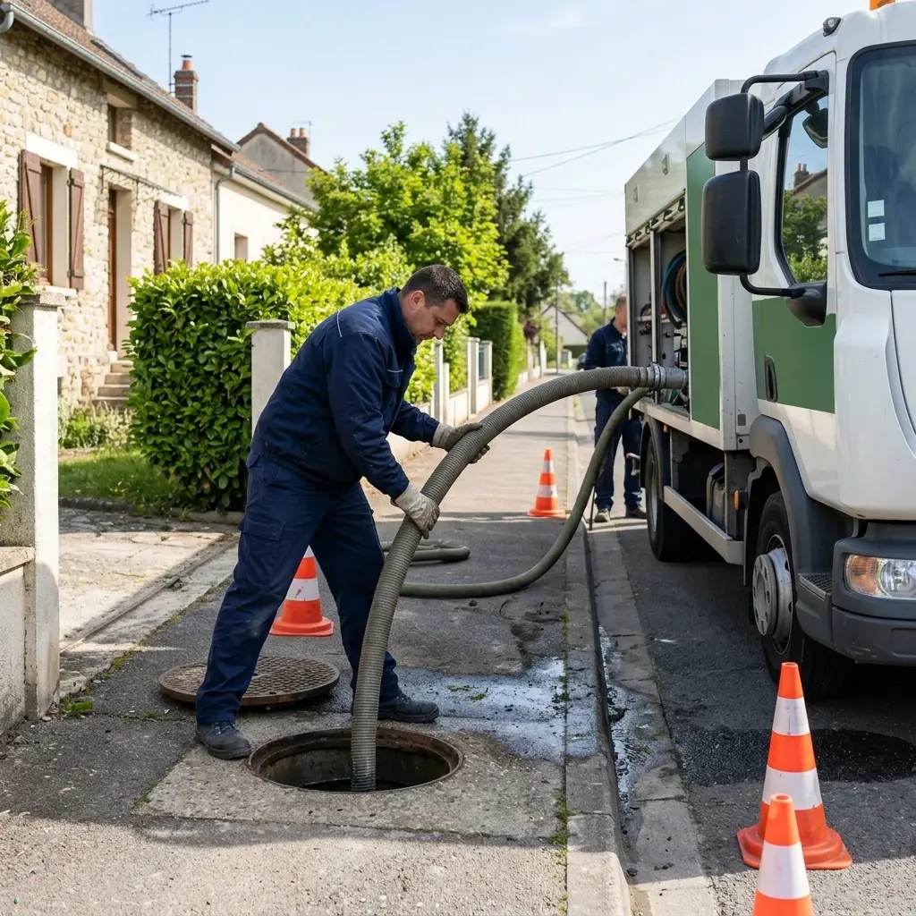 Curage canalisation Aufferville (77570)