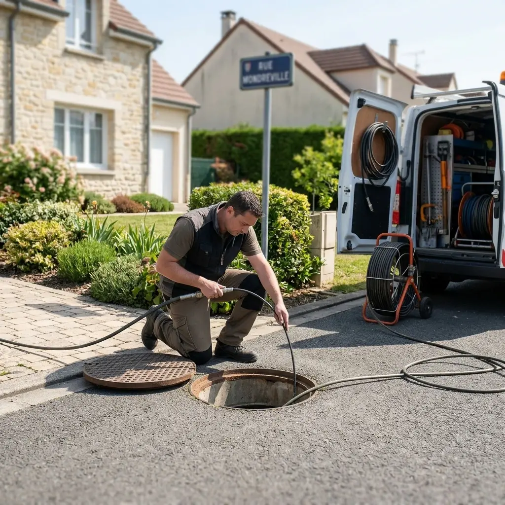 Curage canalisation Mondreville (77570)