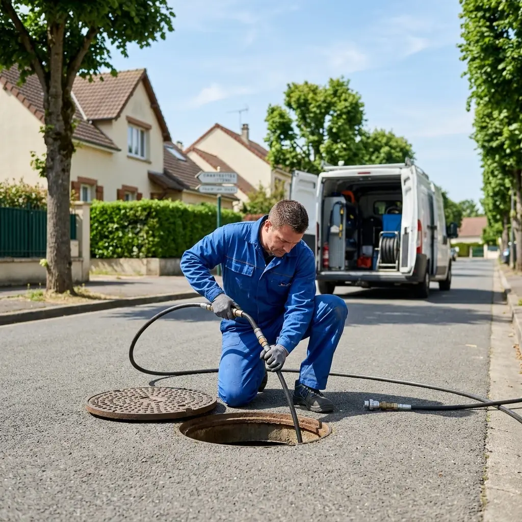 Curage canalisation Chartrettes (77590)