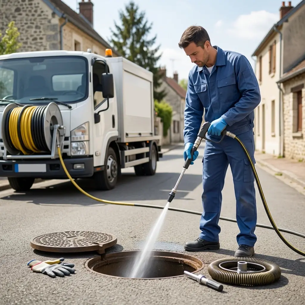 Curage canalisation Houssaye-en-Brie (77610)