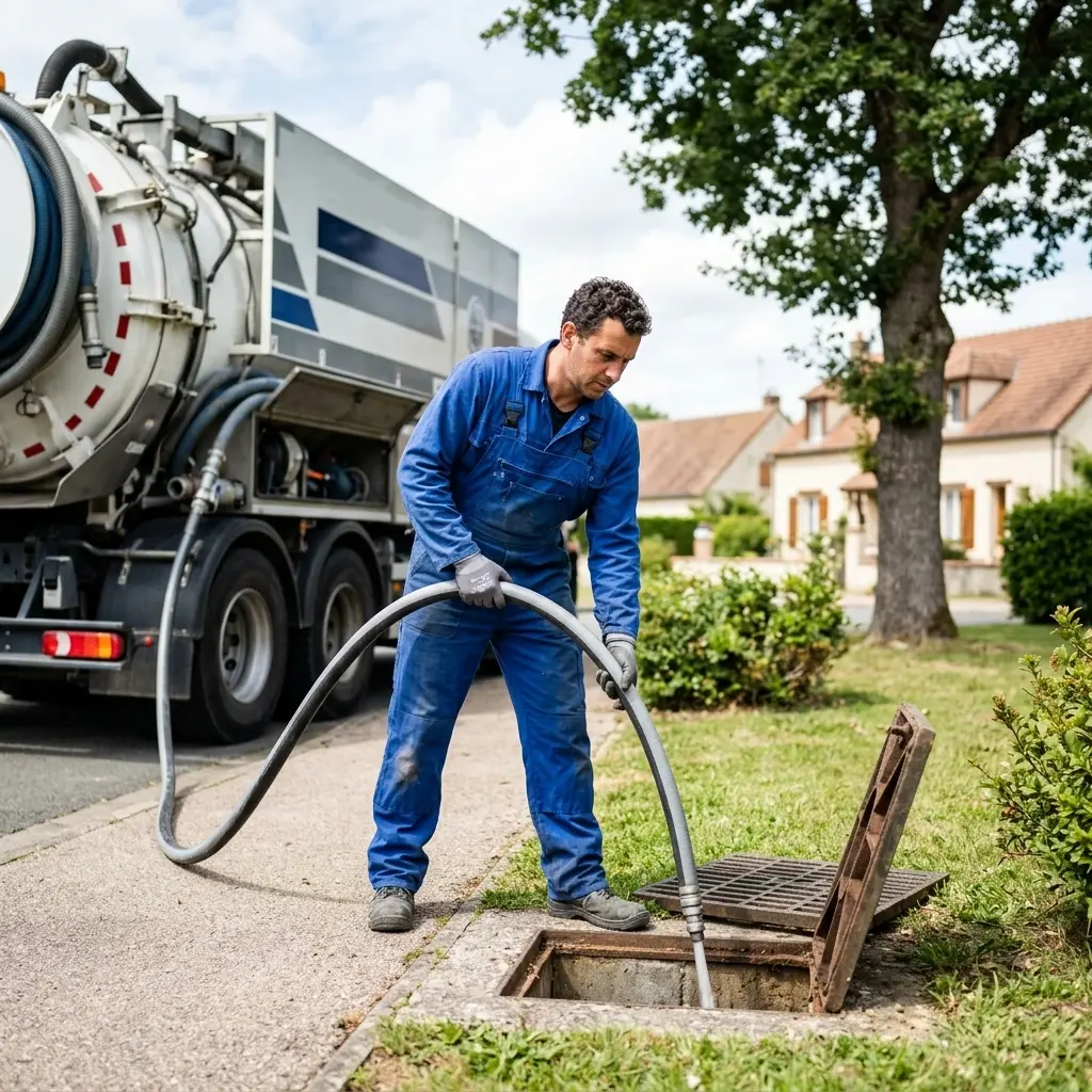 Curage canalisation Saint-Martin-en-Bière (77630)