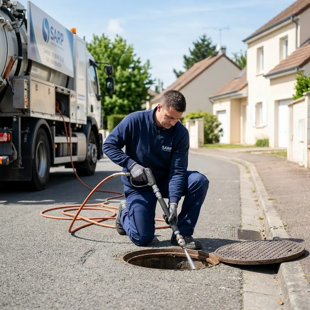 Curage canalisation Chalmaison (77650)