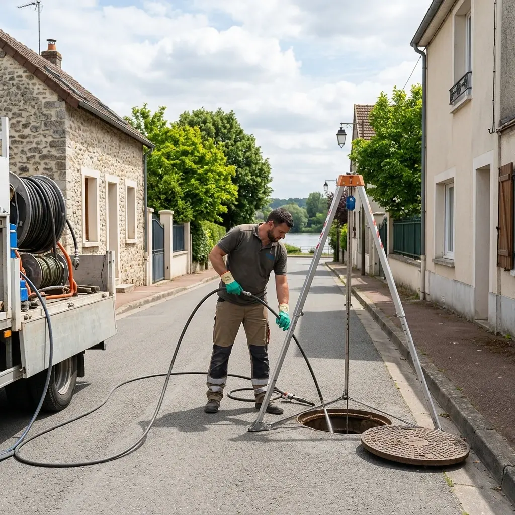 Une technique de nettoyage haute pression rigoureuse