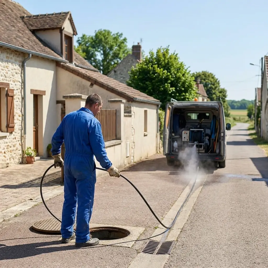 Une technique de nettoyage hydropower professionnelle