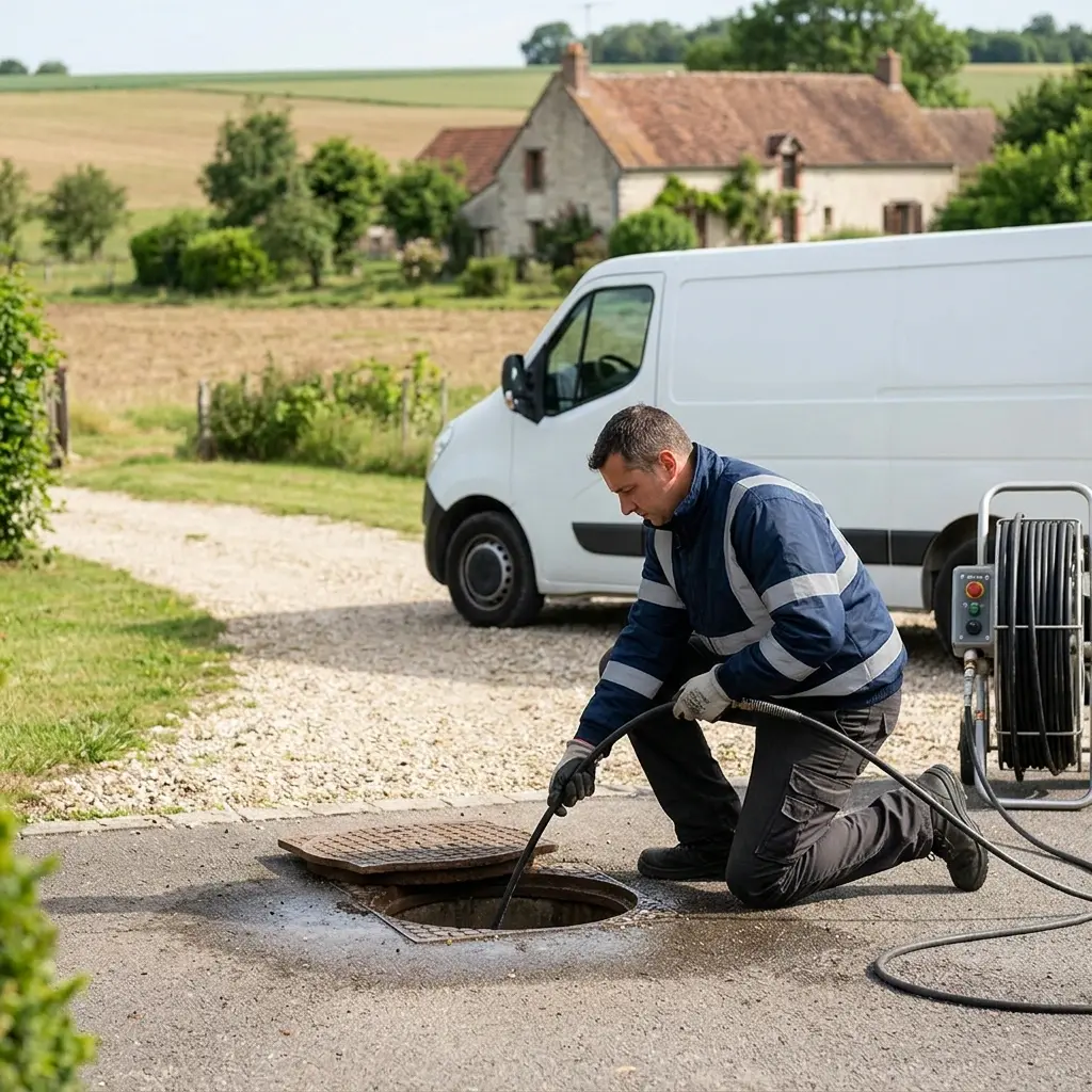 Curage canalisation Aubepierre-Ozouer-le-Repos (77720)
