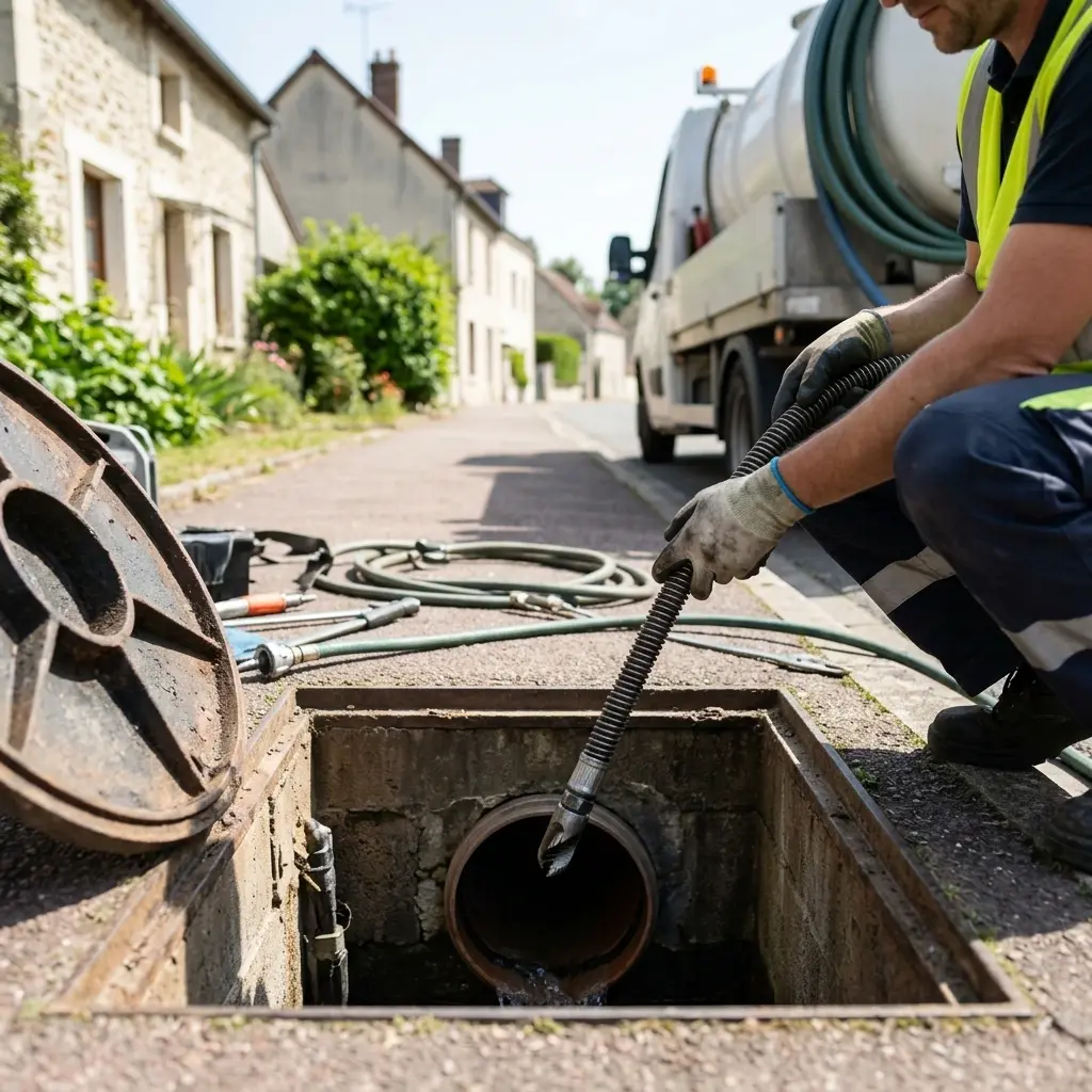 Curage canalisation Grandpuits-Bailly-Carrois (77720)