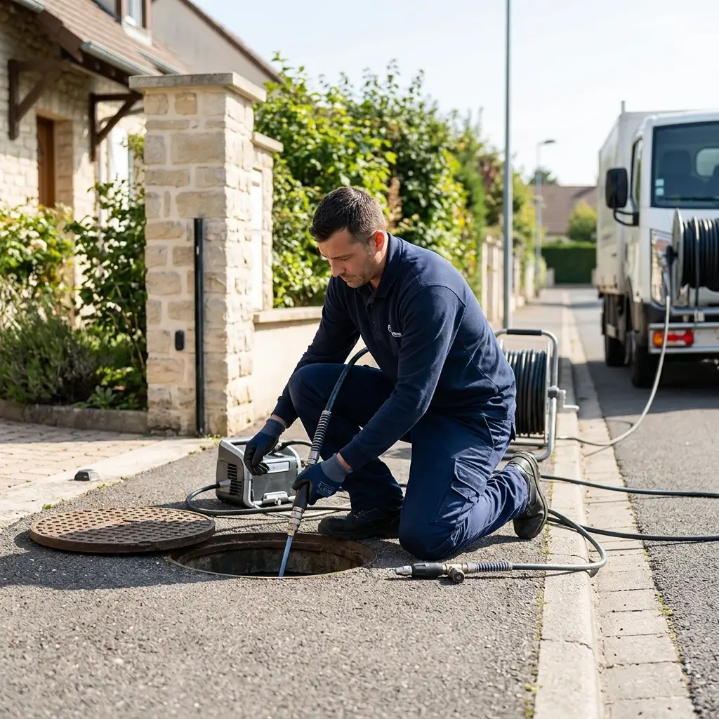 Curage canalisation Bussières (77750)