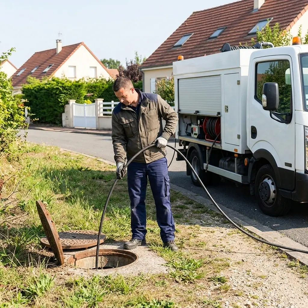 Curage canalisation Saint-Ouen-sur-Morin (77750)
