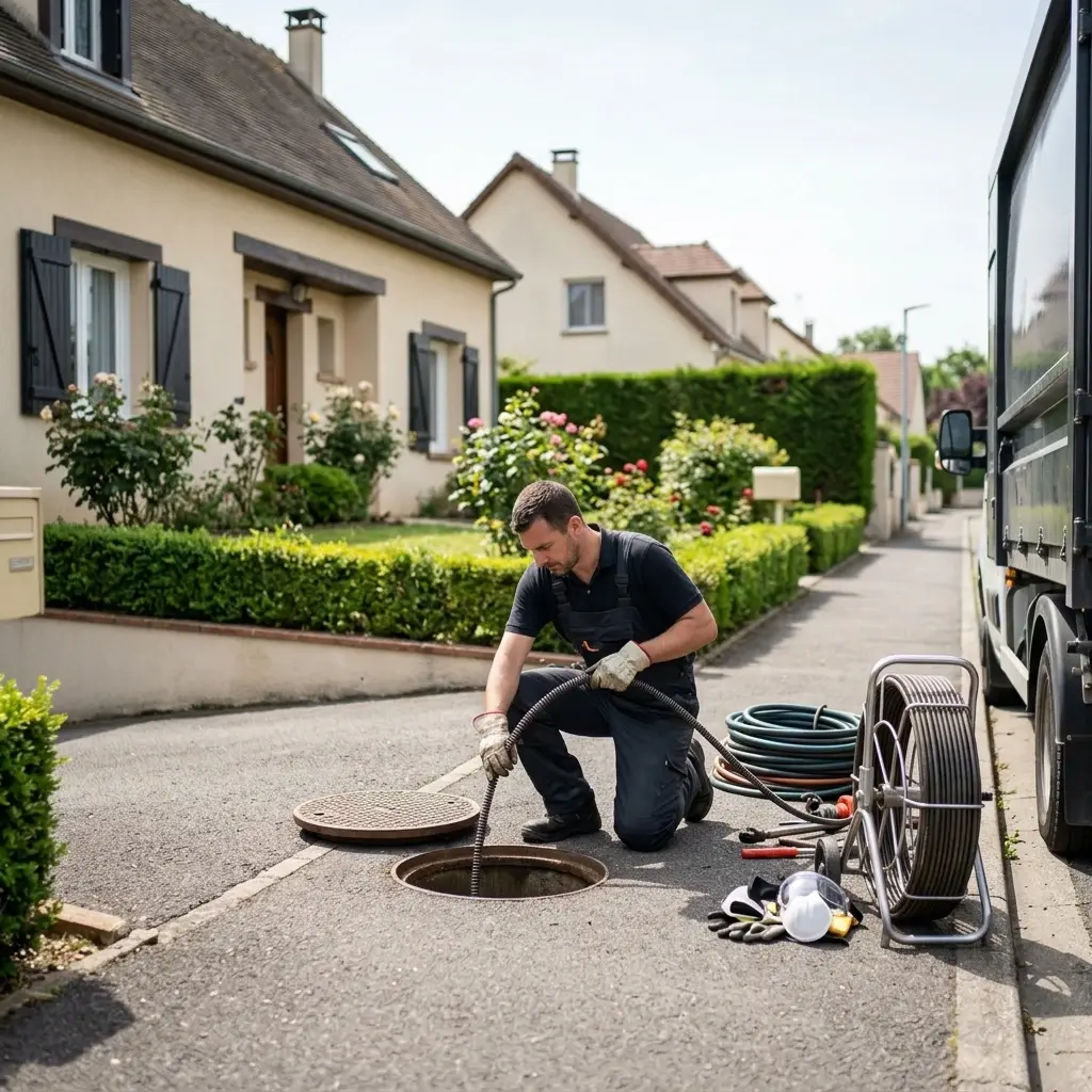 Curage canalisation Achères-la-Forêt (77760)