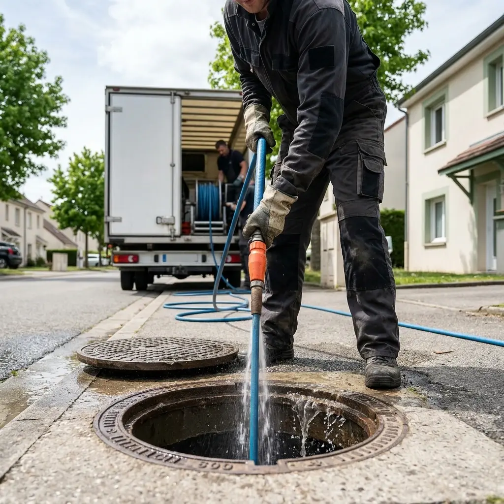 Une technique de nettoyage haute pression rigoureuse