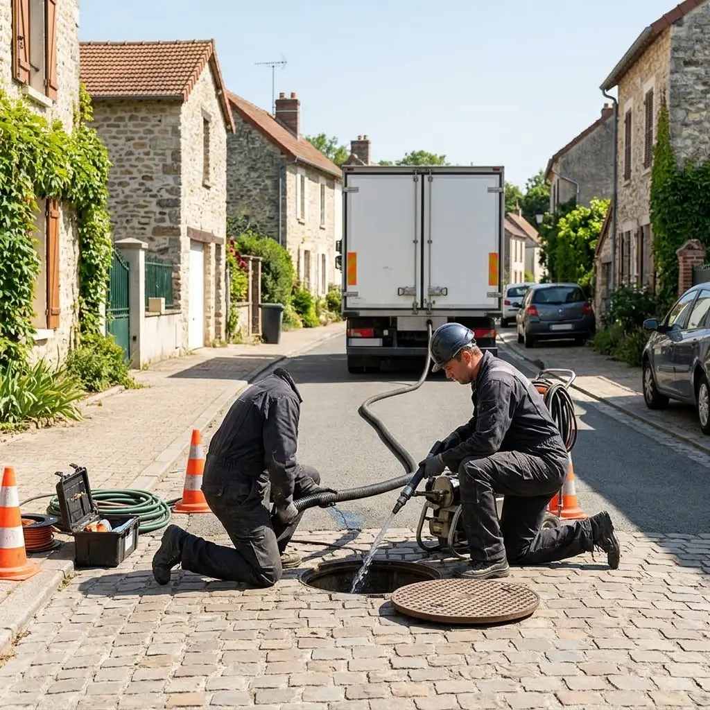 Un nettoyage haute pression pour vos canalisations