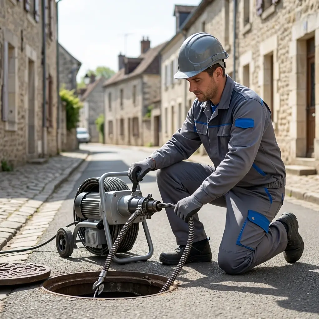 Curage canalisation Larchant (77760)