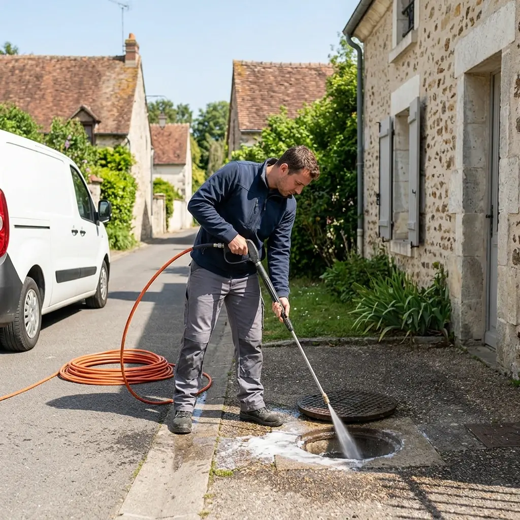 Curage canalisation Bourron-Marlotte (77780)