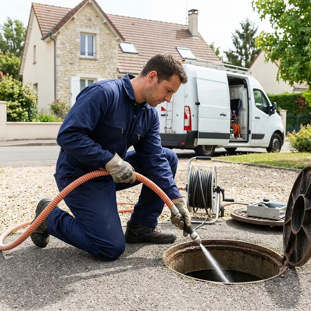 Curage canalisation Châtillon-la-Borde (77820)