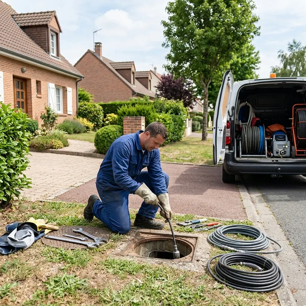 Curage canalisation Les Écrennes (77820)