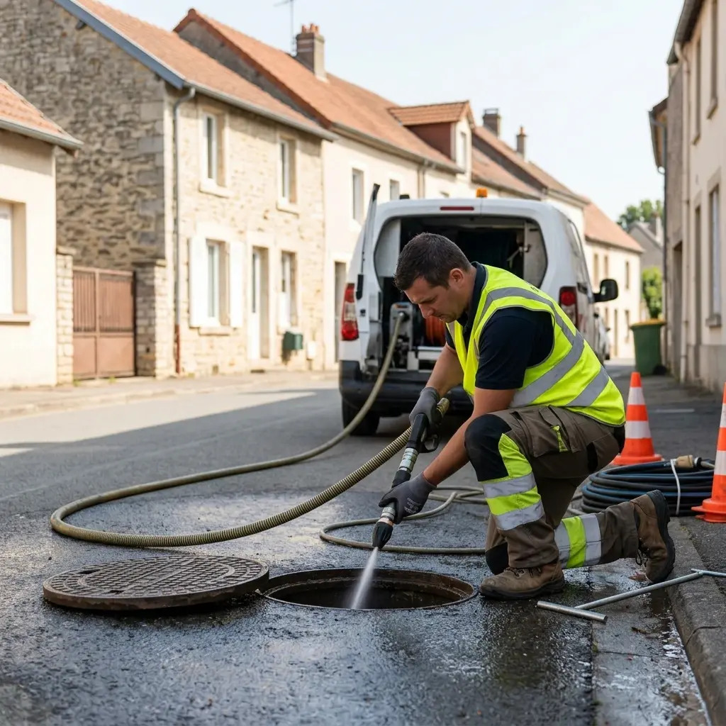 Curage canalisation Arville (77890)