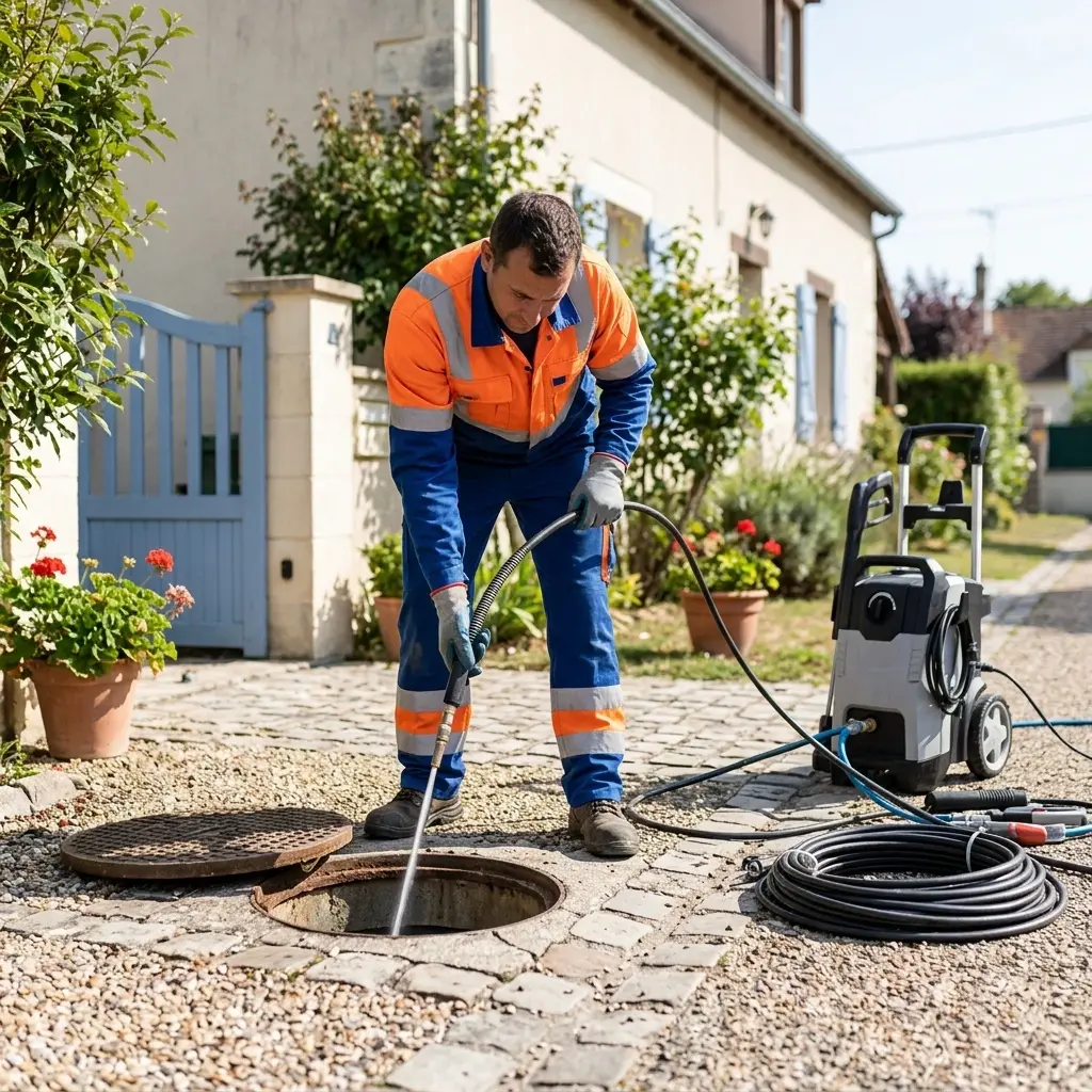 Curage canalisation Chailly-en-Bière (77930)
