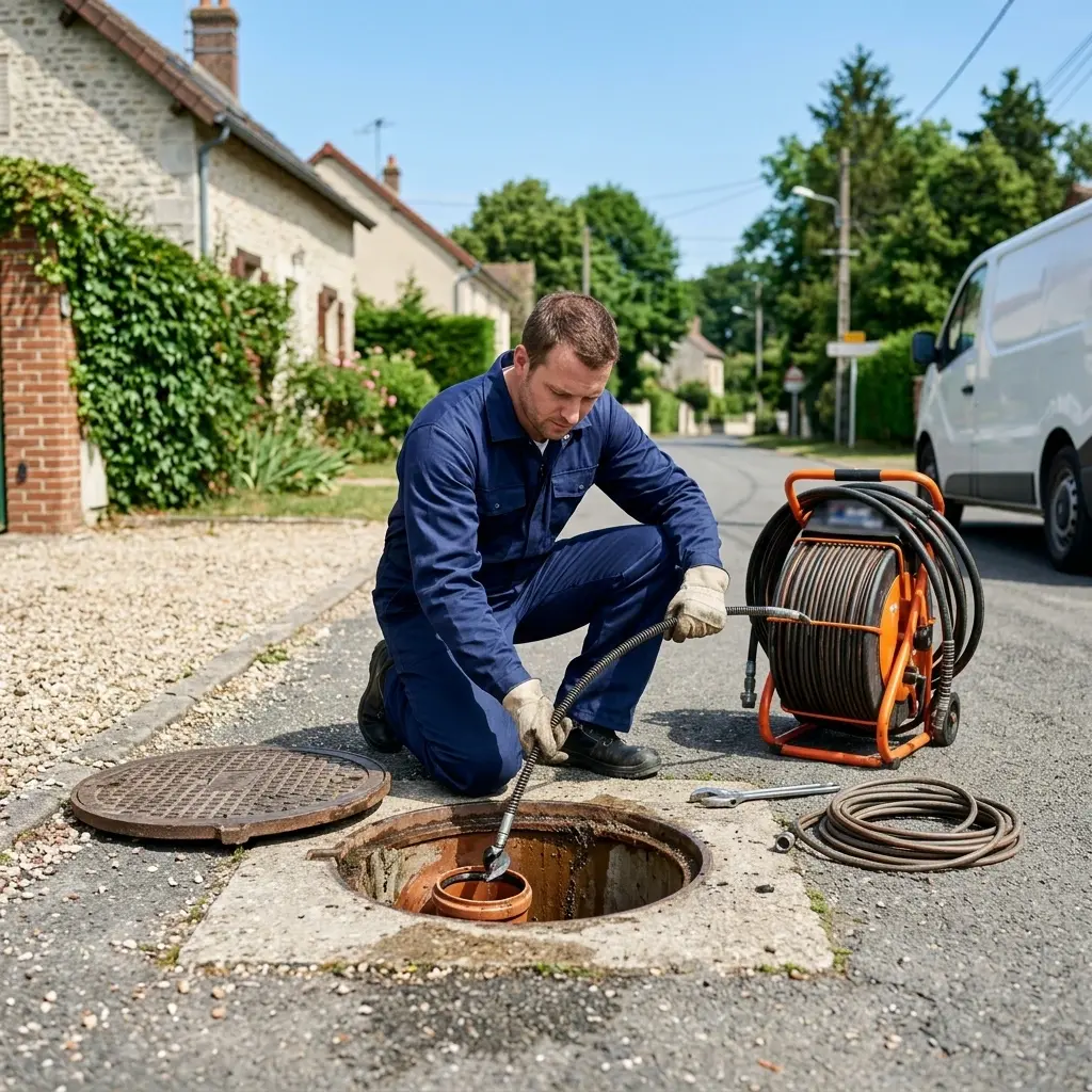 Curage canalisation Fleury-en-Bière (77930)