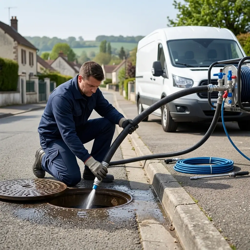 Notre méthode d’intervention pour curage canalisation à Mauregard