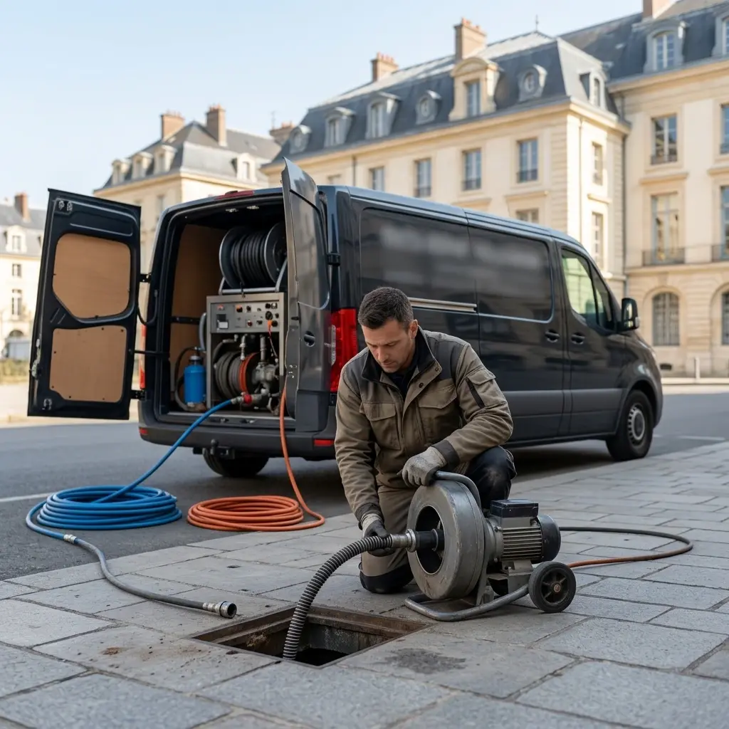 Curage canalisation Versailles (78000)