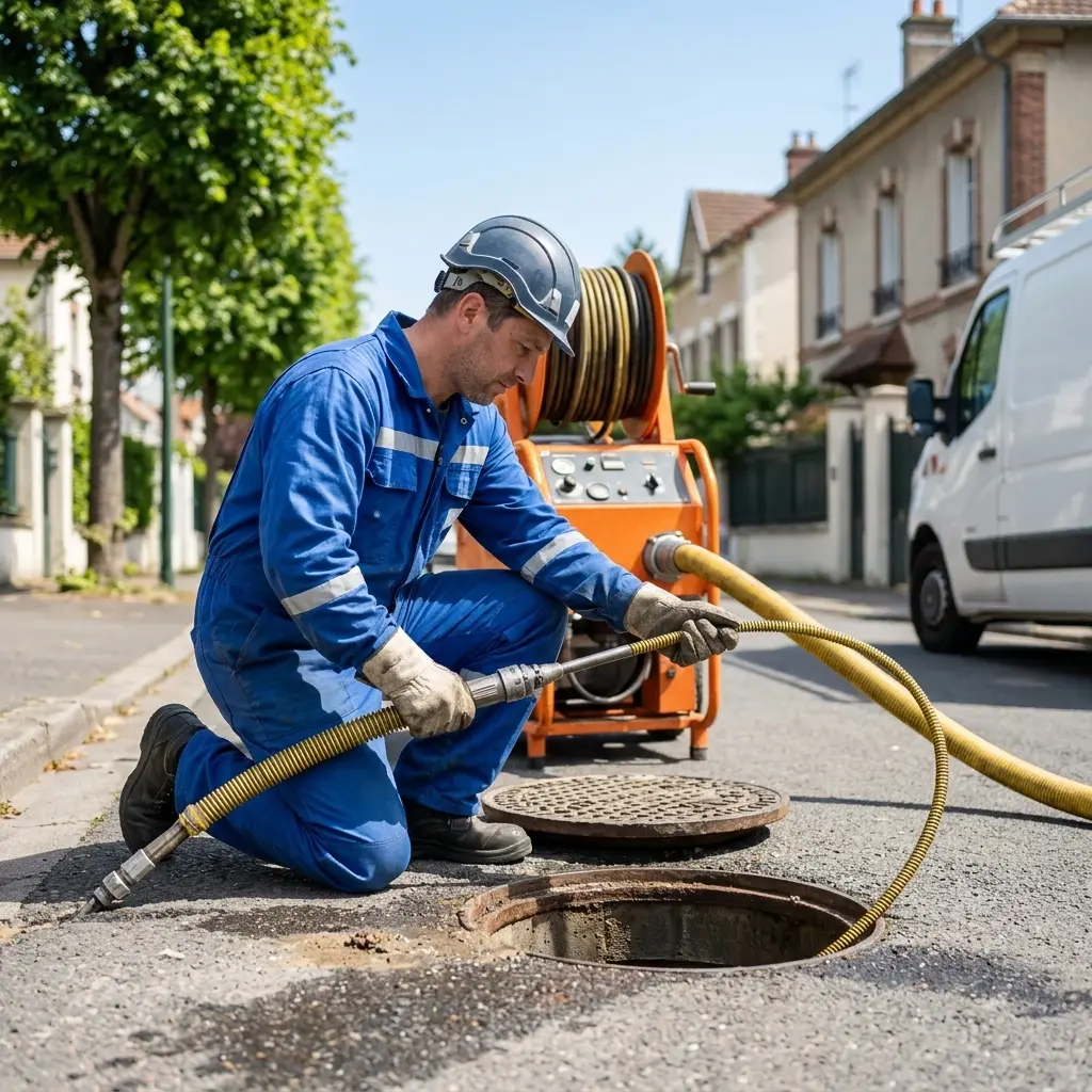Comment se déroule le curage canalisation au Vésinet ?