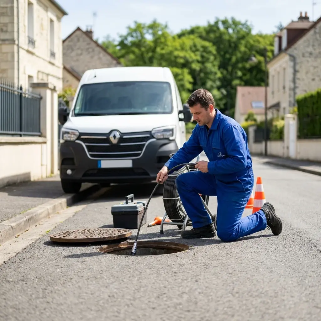 Curage canalisation Montainville (78124)