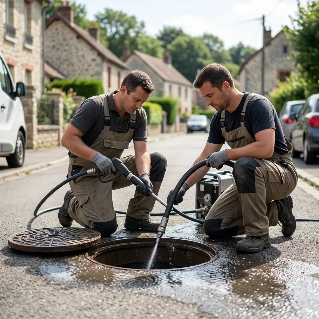 Curage canalisation Orcemont (78125)