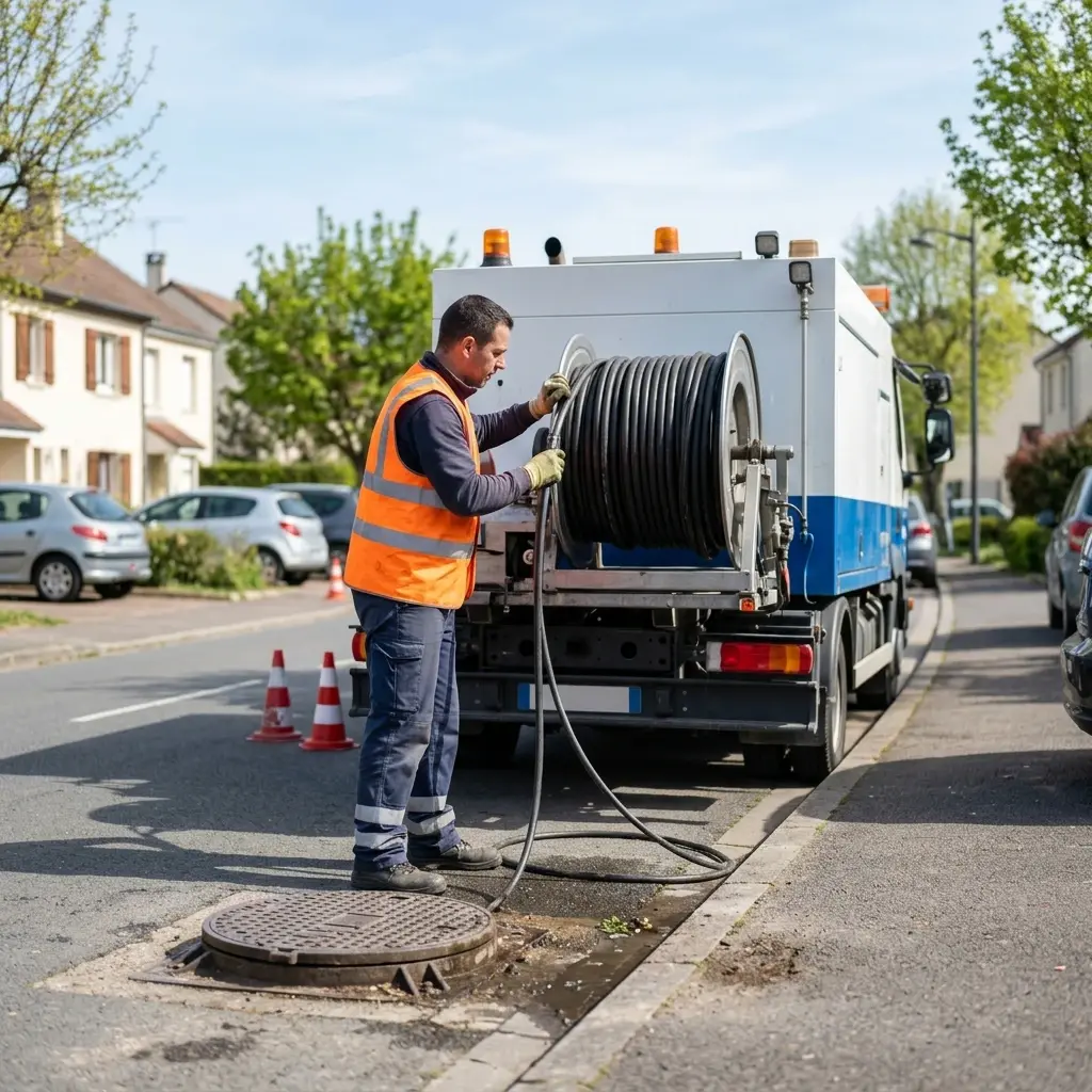 Un nettoyage technique haute pression pour vos réseaux