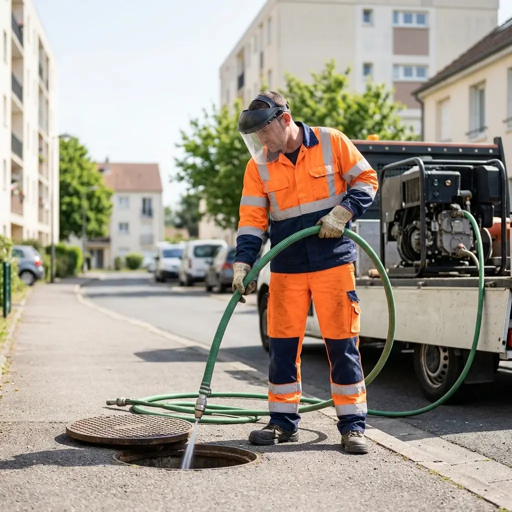 L'efficacité du nettoyage hydrodynamique haute pression