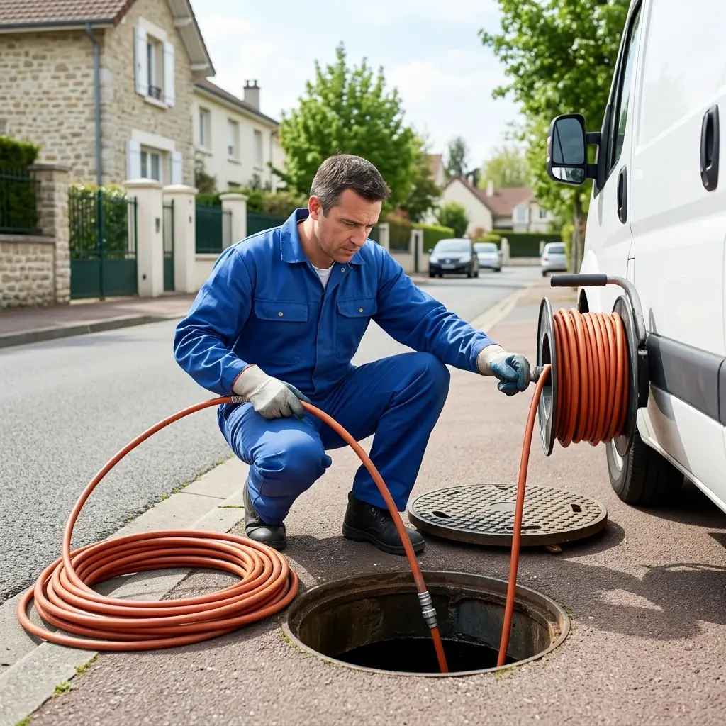 Un nettoyage haute pression pour des tuyaux comme neufs