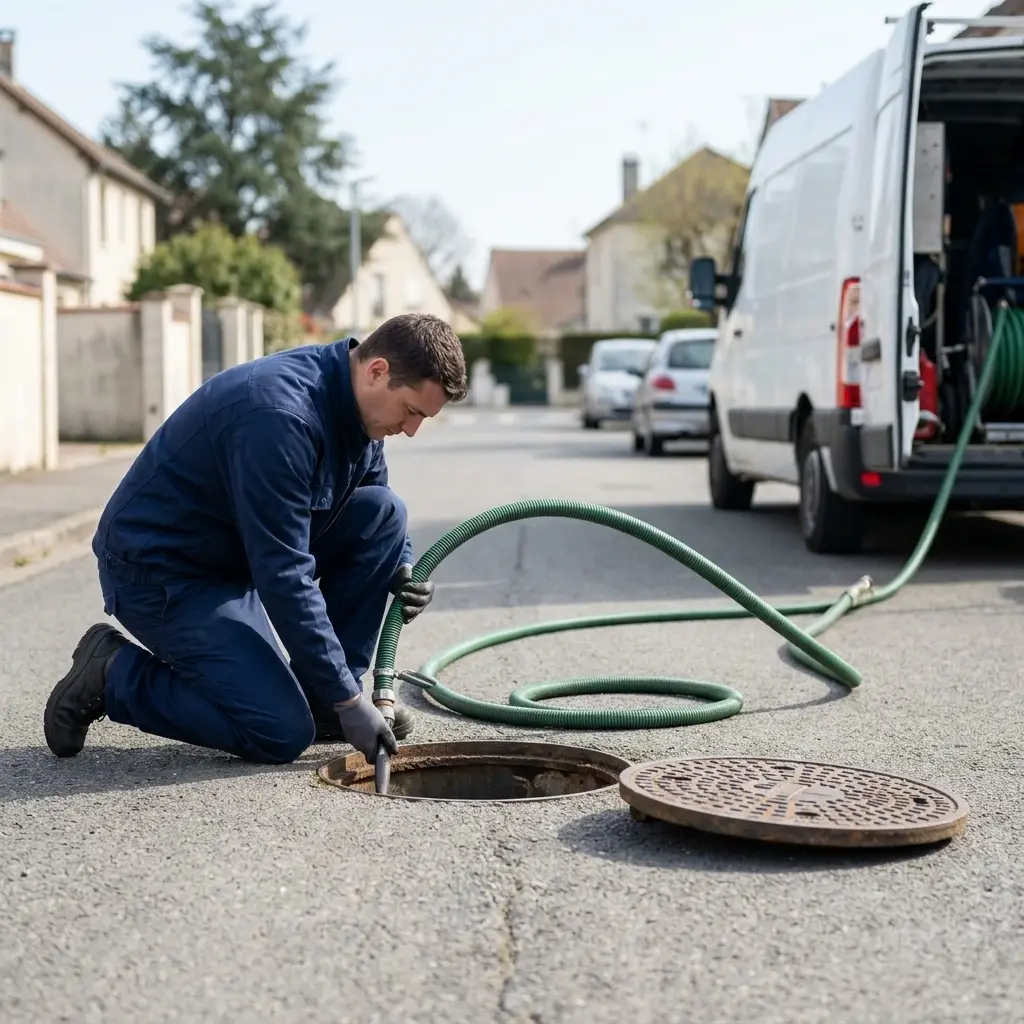 Une technique de nettoyage haute pression rigoureuse