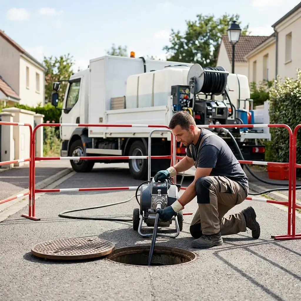 Curage canalisation Flacourt (78200)
