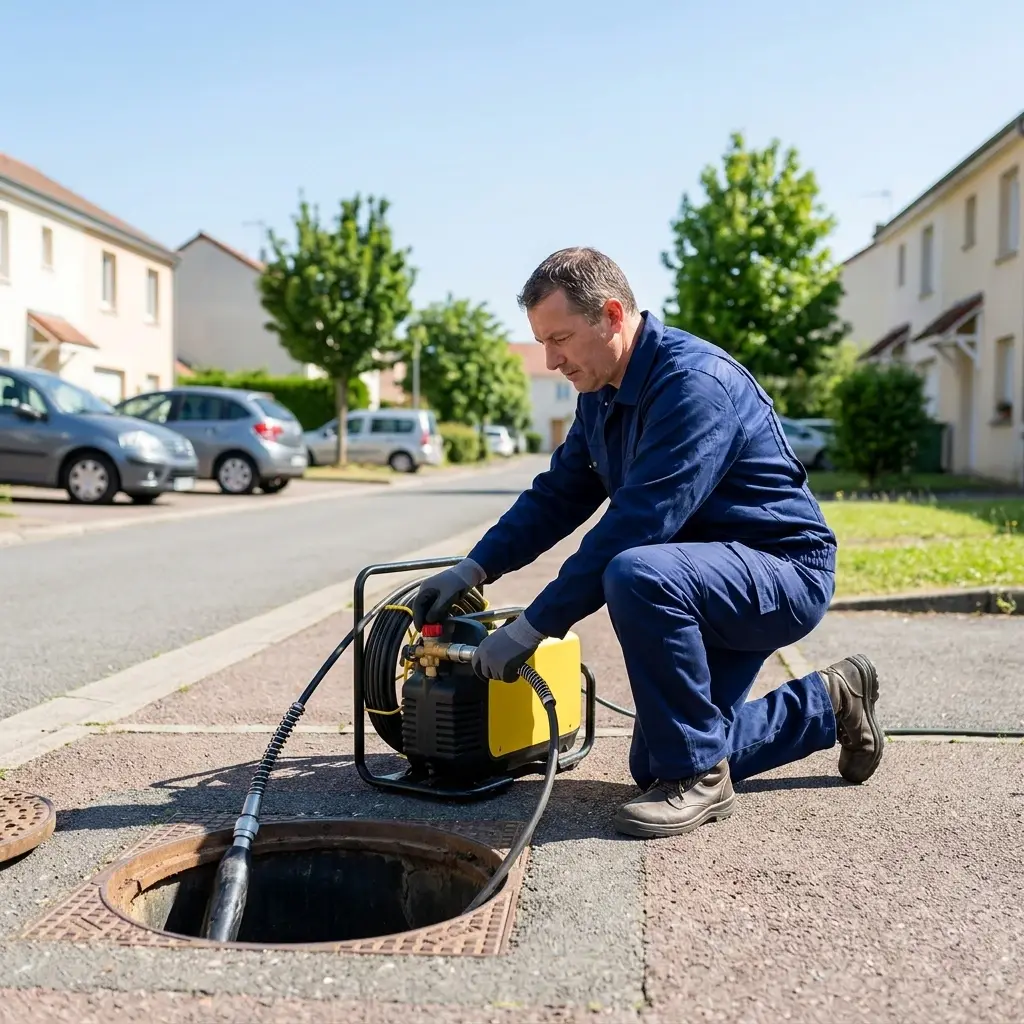 Un nettoyage haute pression pour des conduits impeccables