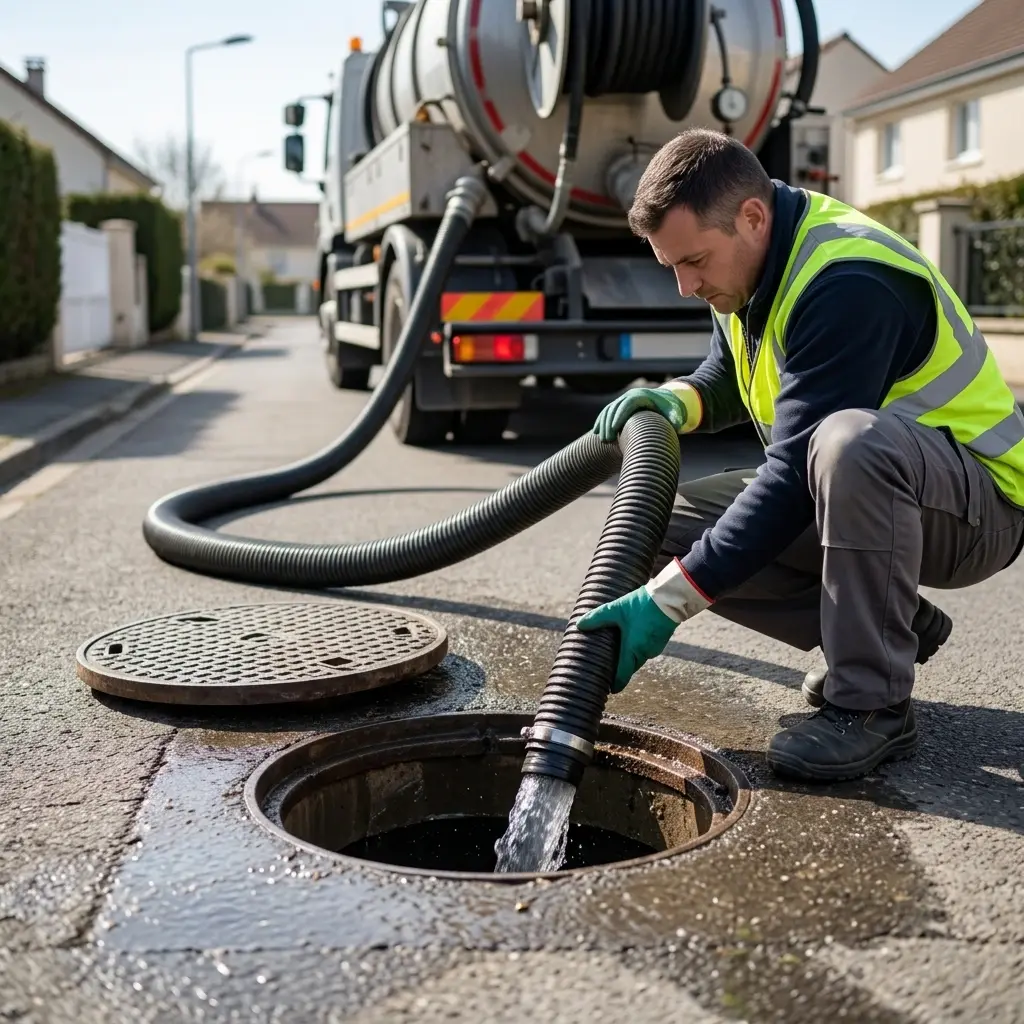 Curage canalisation Drocourt (78440)