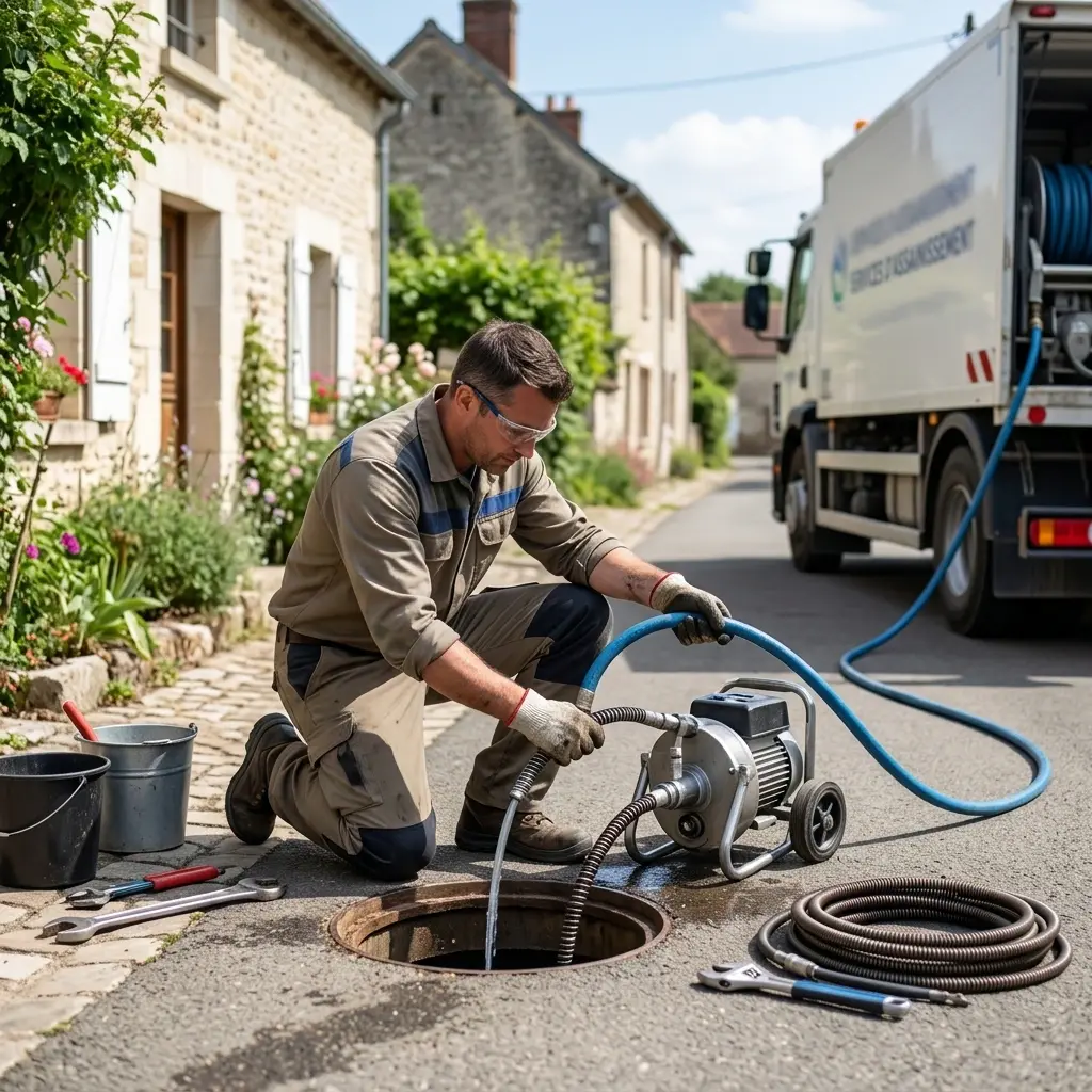 Curage canalisation Montalet-le-Bois (78440)