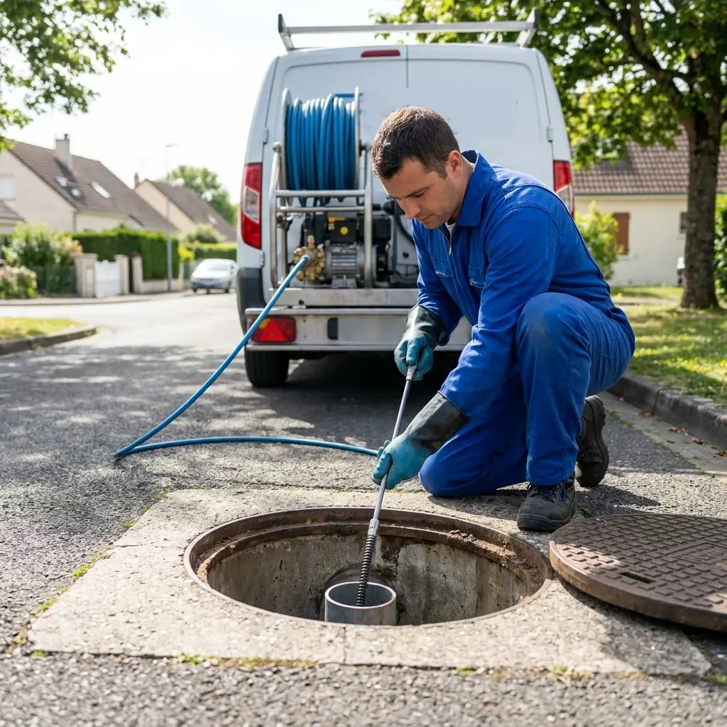 Curage canalisation Saint-Martin-la-Garenne (78520)
