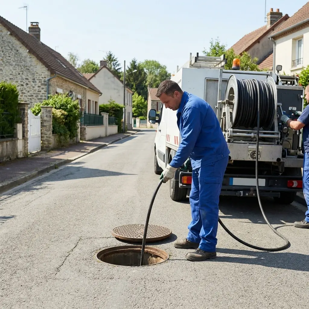 Curage canalisation Bazainville (78550)