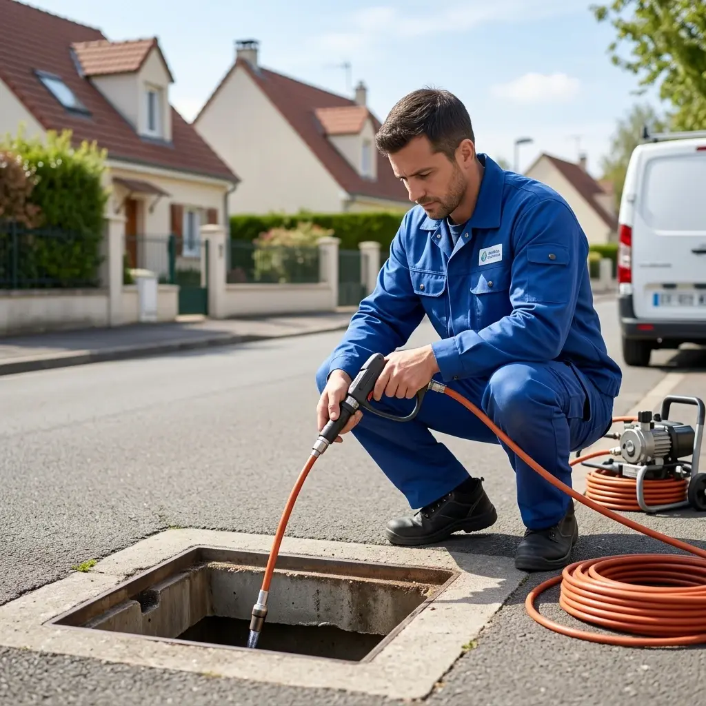 Curage canalisation Andrésy (78570)