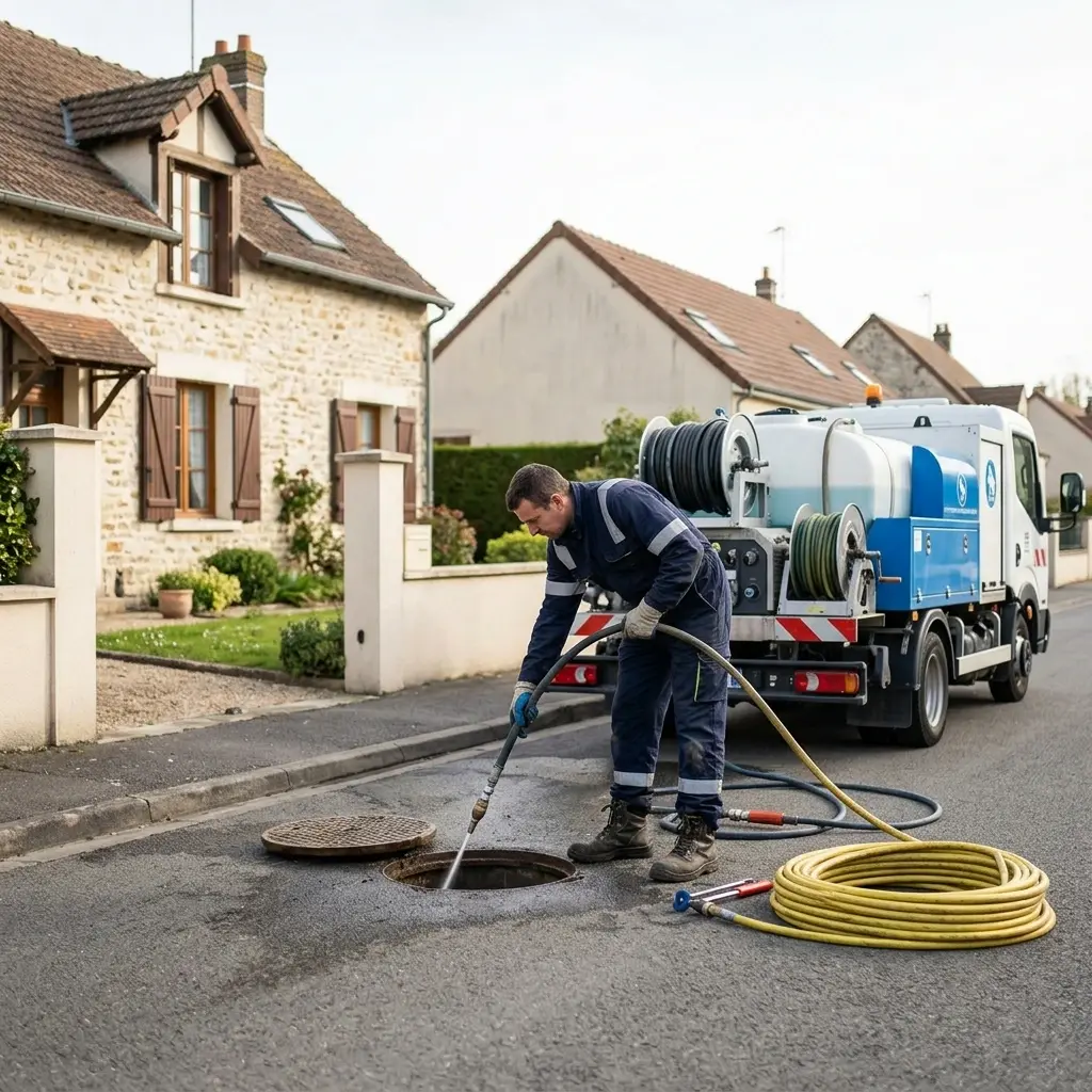 Curage canalisation Neauphle-le-Château (78640)