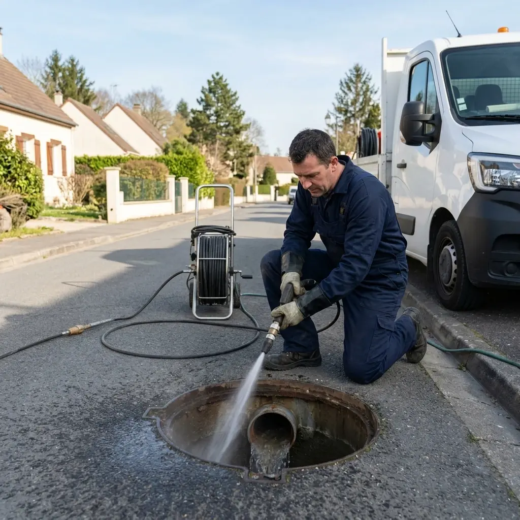 Une technique de nettoyage haute pression rigoureuse