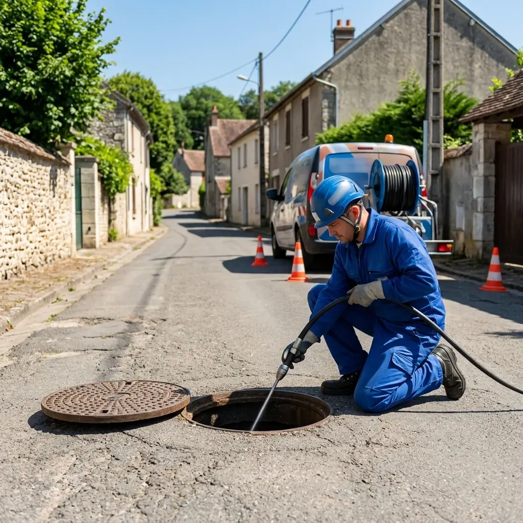Expertise complète du curage canalisation à Courgent