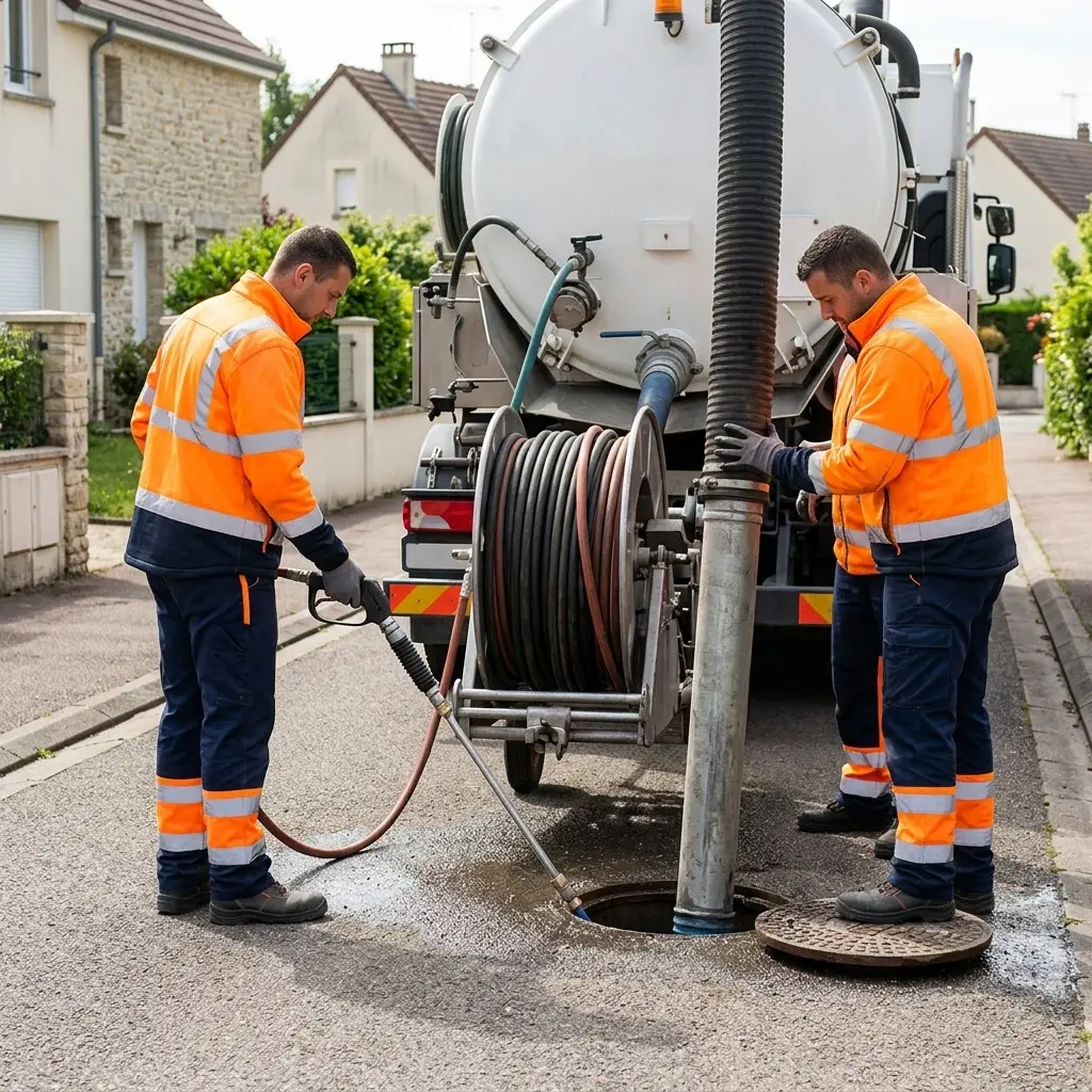 Une technique de nettoyage haute pression rigoureuse